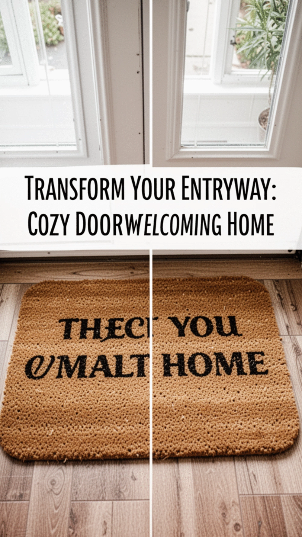 Transform Your Entryway: Cozy Doormat Ideas for a Welcoming Home