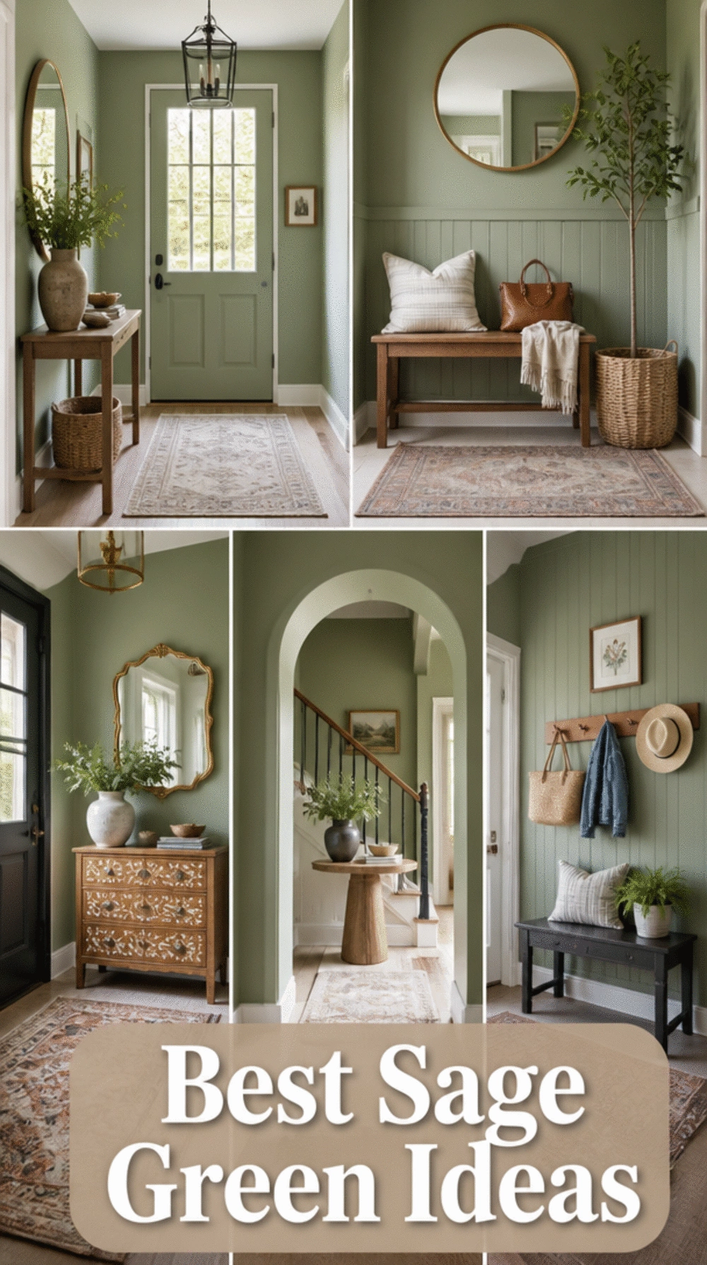 Why Sage Green Is the Most Forgiving Entryway Wall Colour for Any Home Style