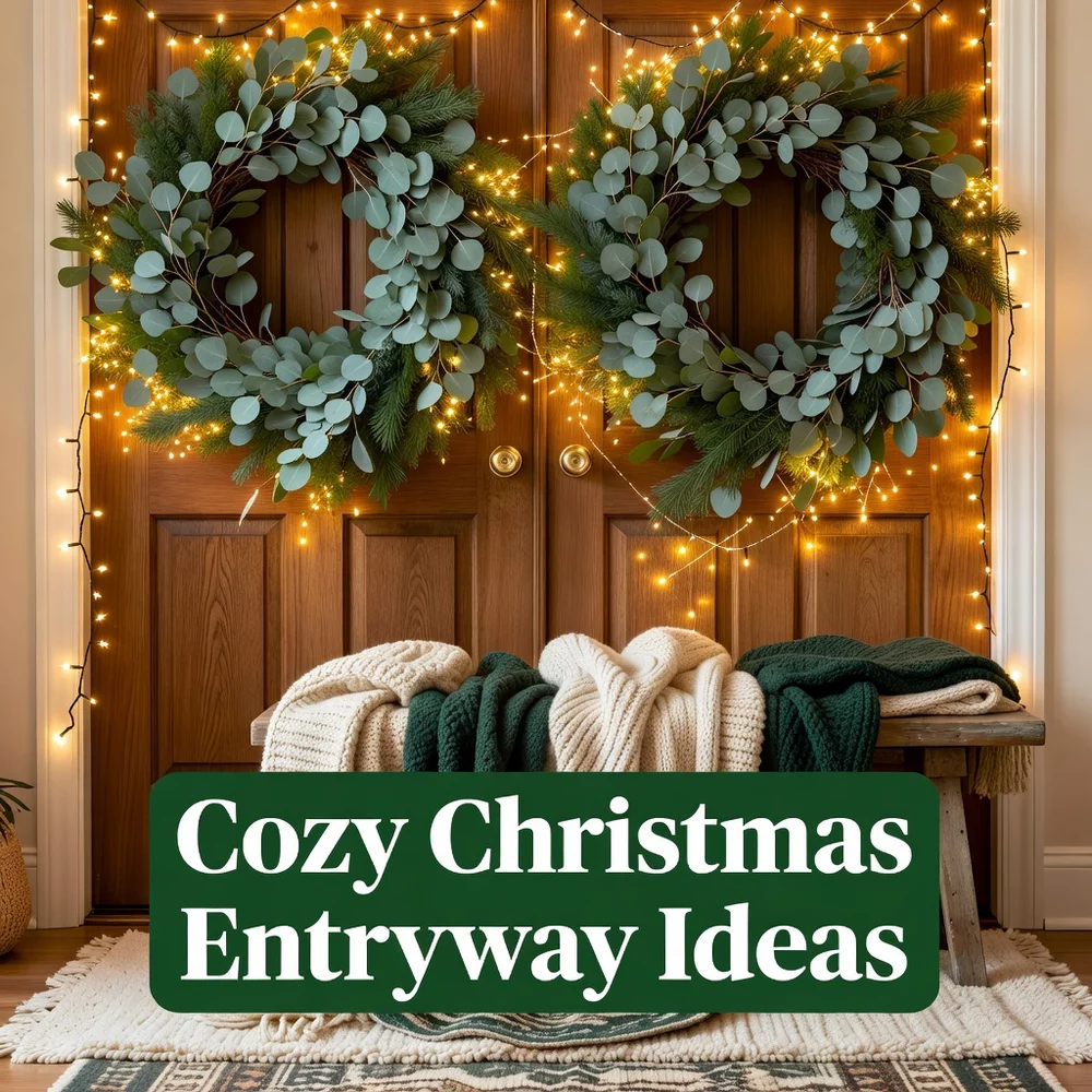 Cozy Christmas Entryway Ideas for a Magical Home