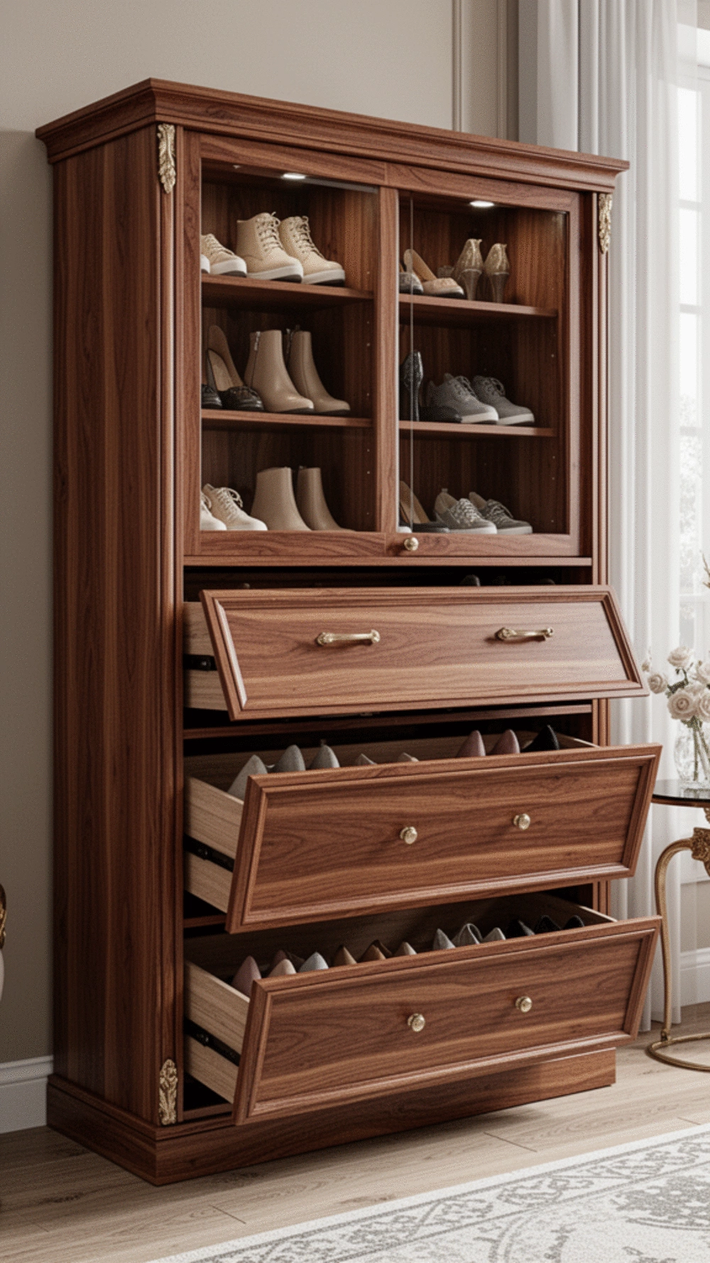 Decorative Shoe Cabinets: 5 Stunning Ideas for Stylish Storage