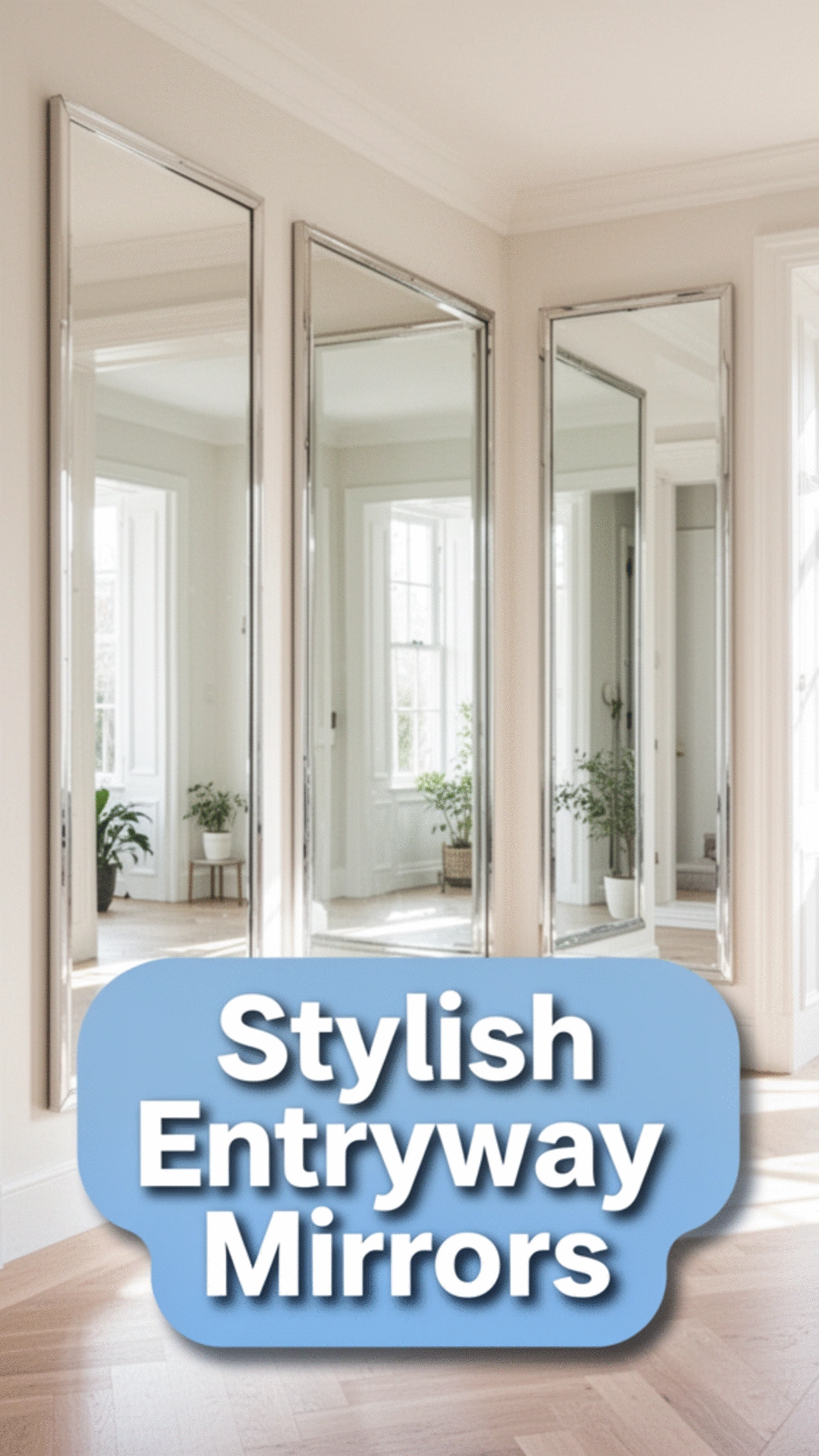 Transform Your Entryway with Stylish Mirrors for a Bright, Spacious Feel