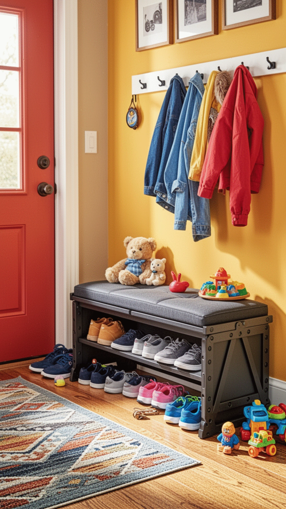 Durable Entryway Bench Storage for Families: 3 Tips for Choosing the Right Materials