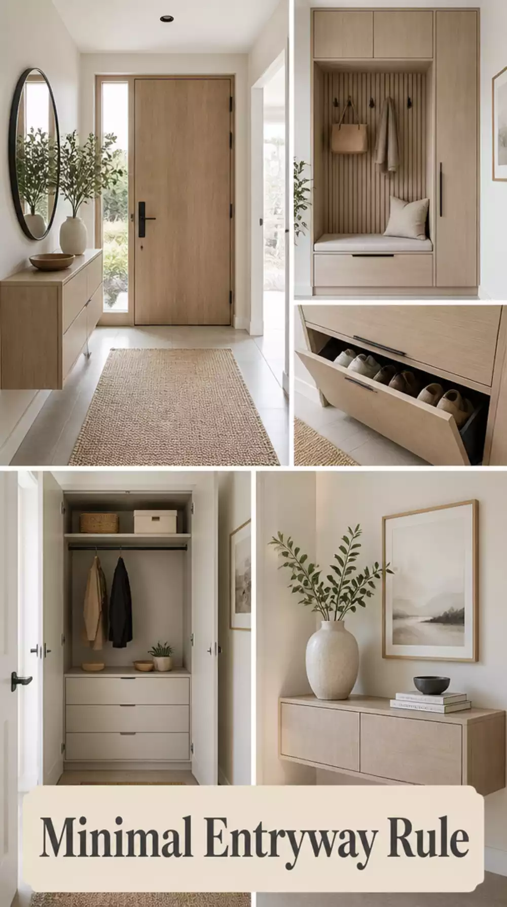 The One Minimal Entryway Rule That Stops Clutter from Ever Returning