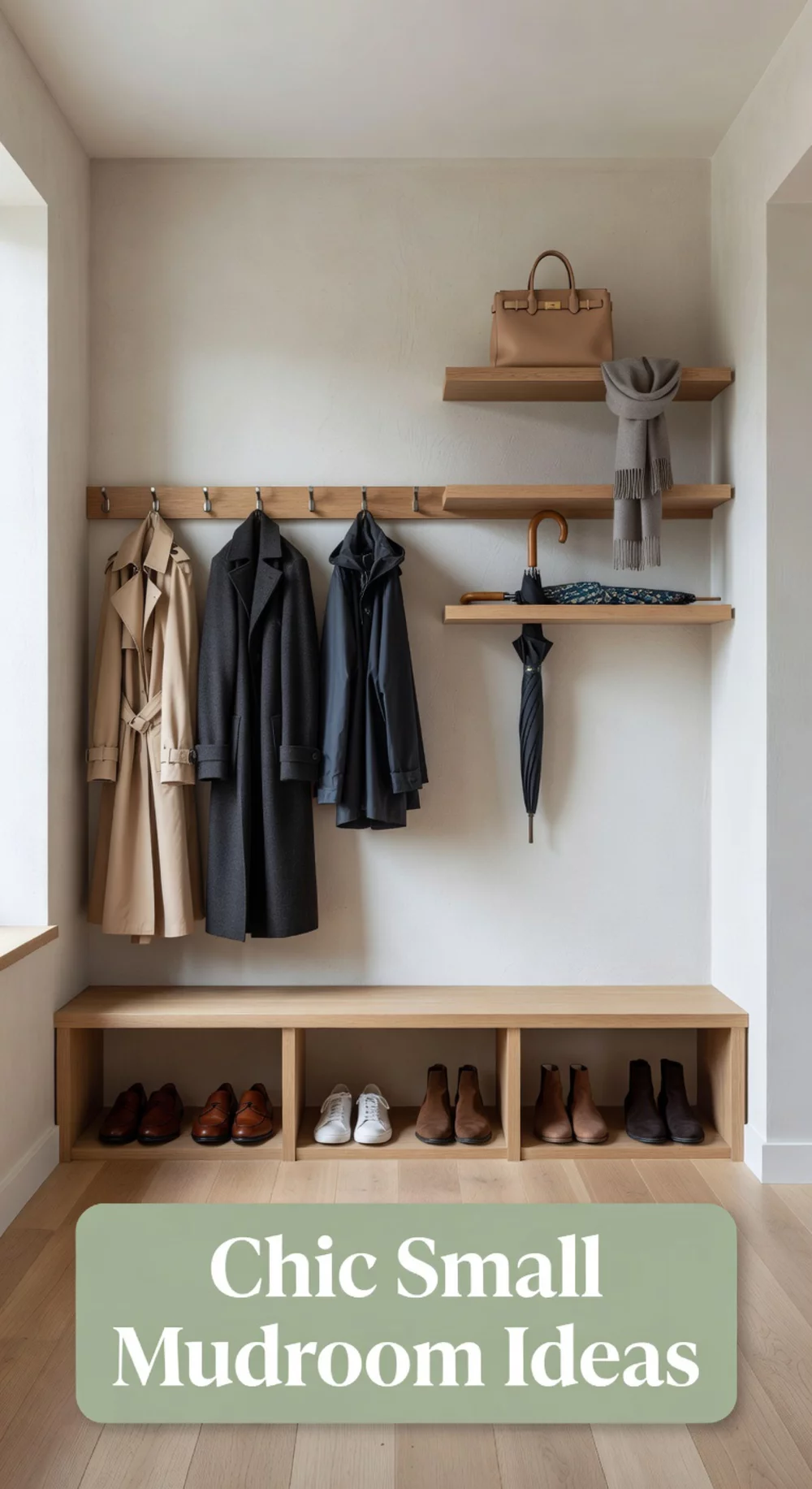 Chic Small Mudroom Ideas for Tiny Entryways