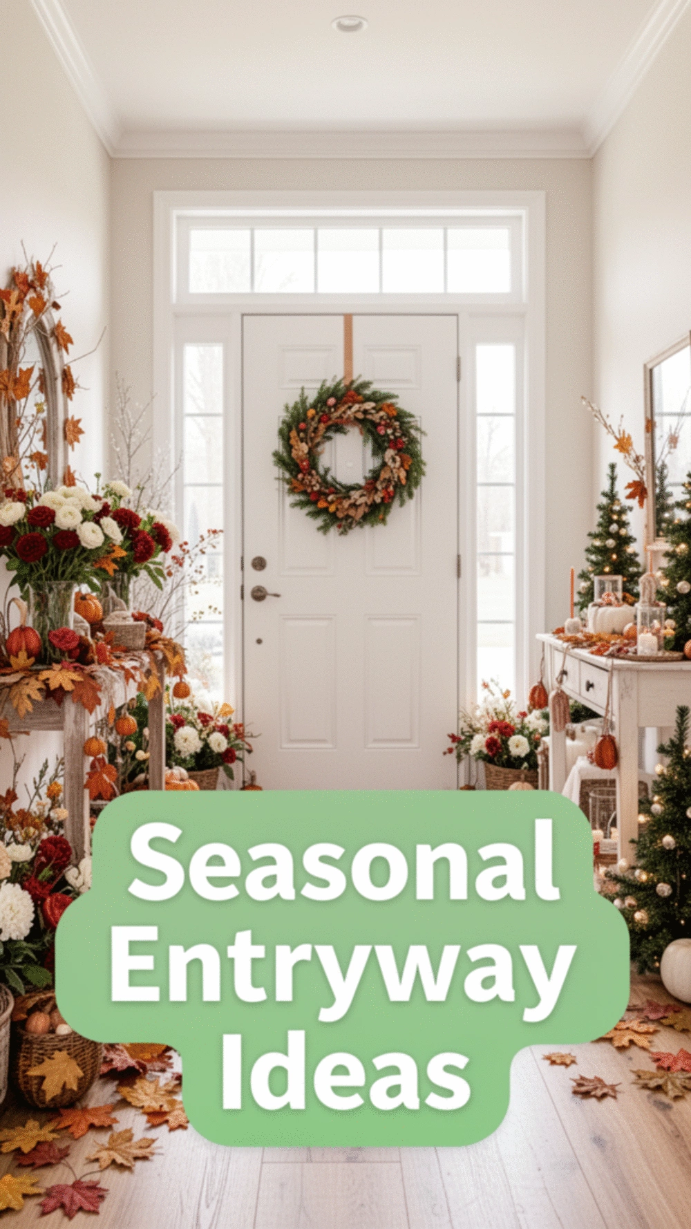Create a Seasonal Welcome in Your Entryway with Seasonal Decor Ideas