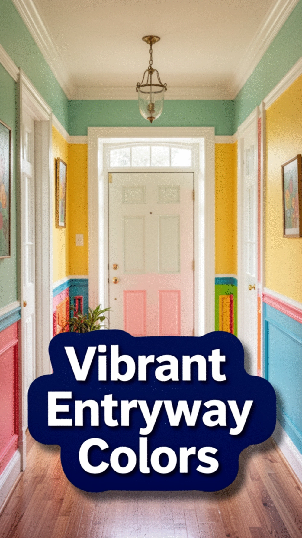 Transform Your Entryway: Embrace Color with Paint and Accents for a Warm Welcome