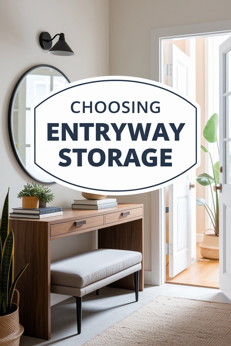 How to Choose the Right Entryway Storage Furniture