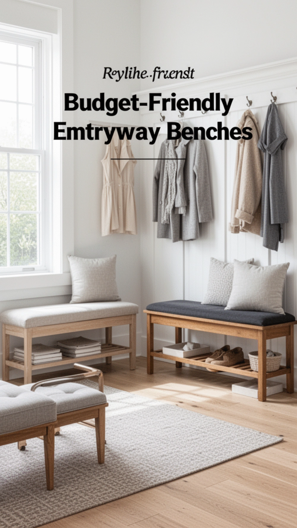 Budget-Friendly Entryway Benches for Every Wallet: 5 Amazing Picks for Style and Savings
