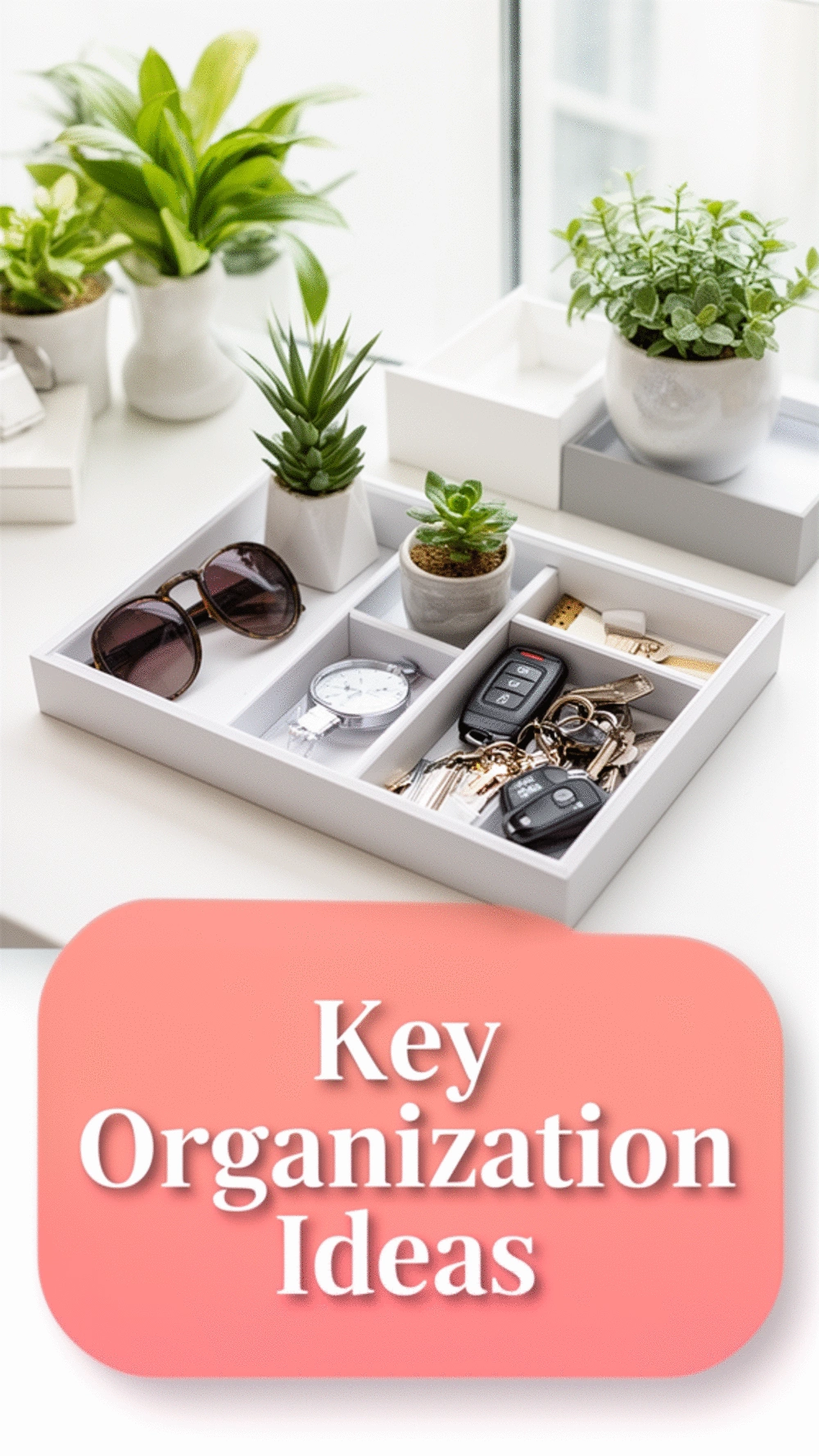 The One Entryway Drop-Zone Tray That Stops Keys from Going Missing