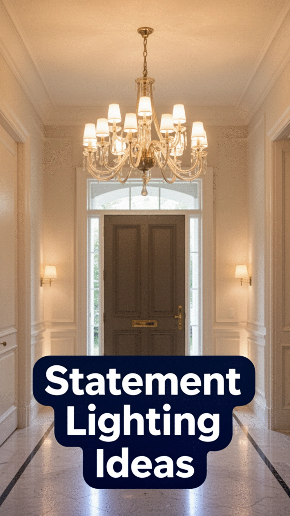 Transform Your Entryway with Statement Lighting Ideas