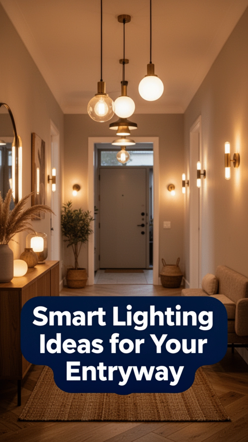 Brighten Your Entryway with Smart Lighting Solutions for a Welcoming Atmosphere