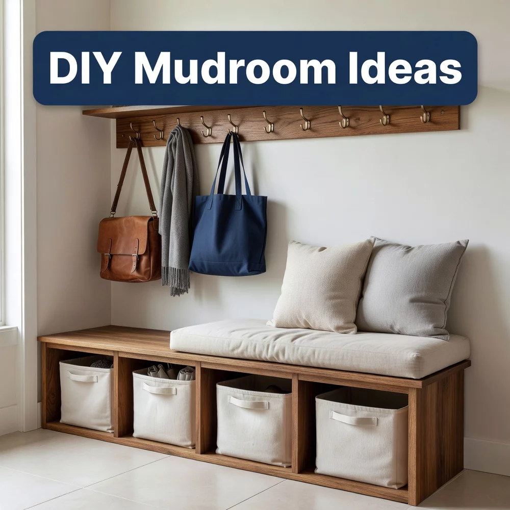DIY Mudroom Ideas for a Stylish Entryway
