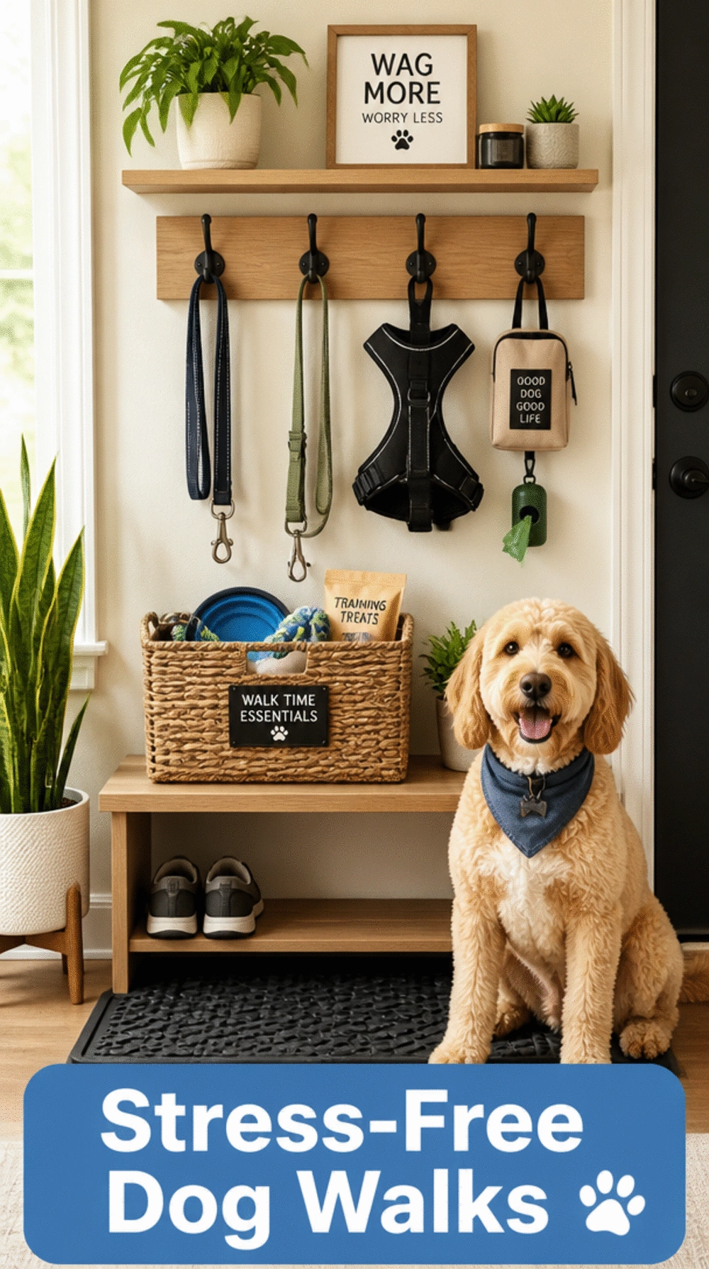 Why a Dedicated Entryway Pet Station Makes Every Dog Walk Less Stressful