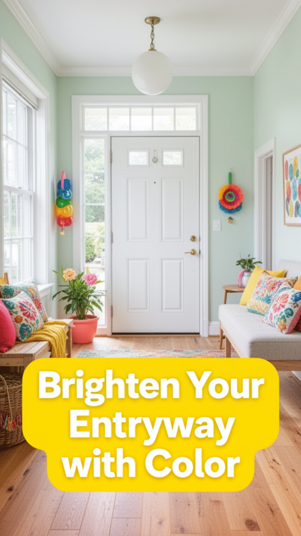 Bright and Inviting Colors to Enhance Your Entryway Mood