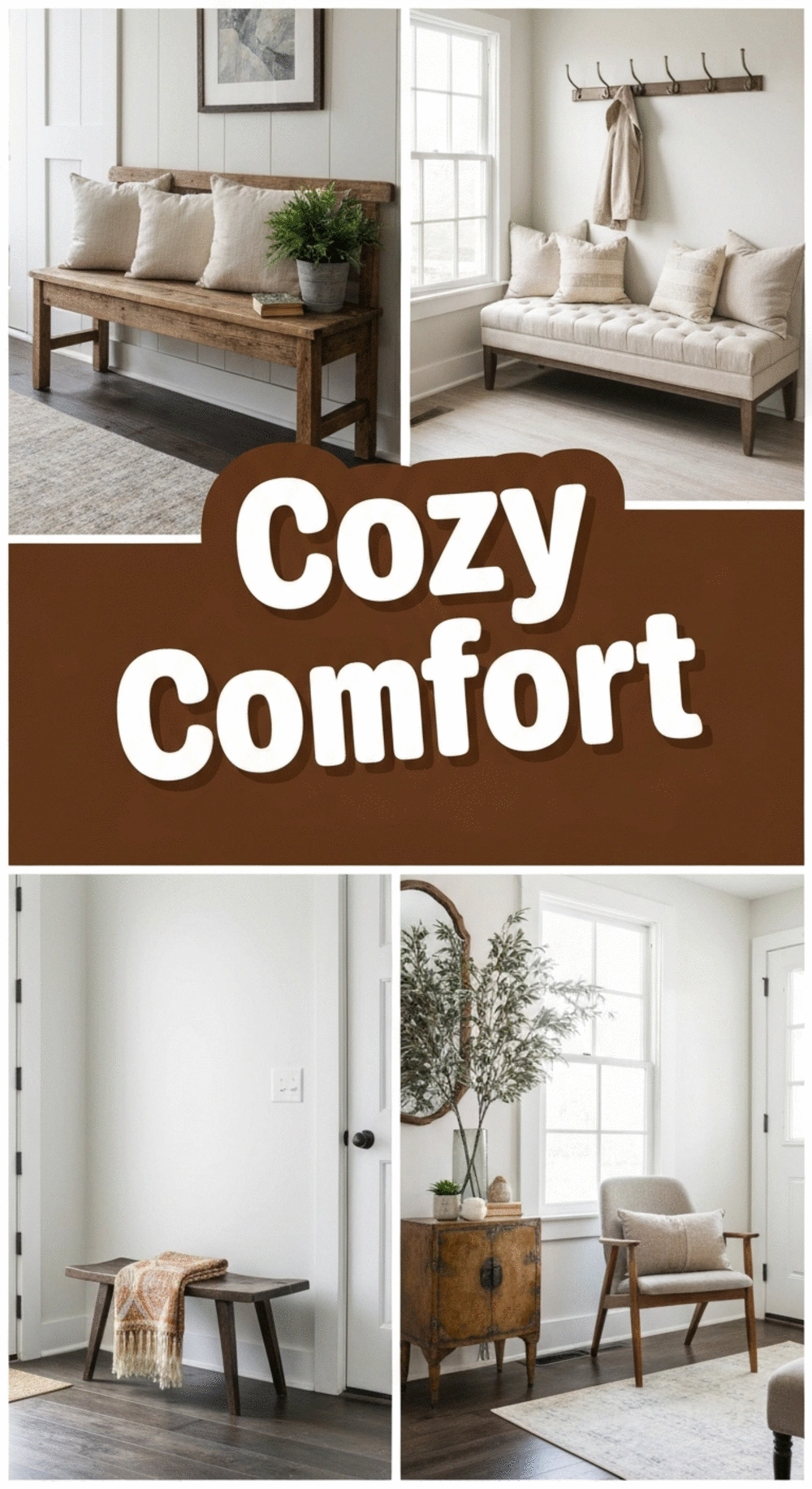 Entryway Seating Ideas for Comfort and Functionality