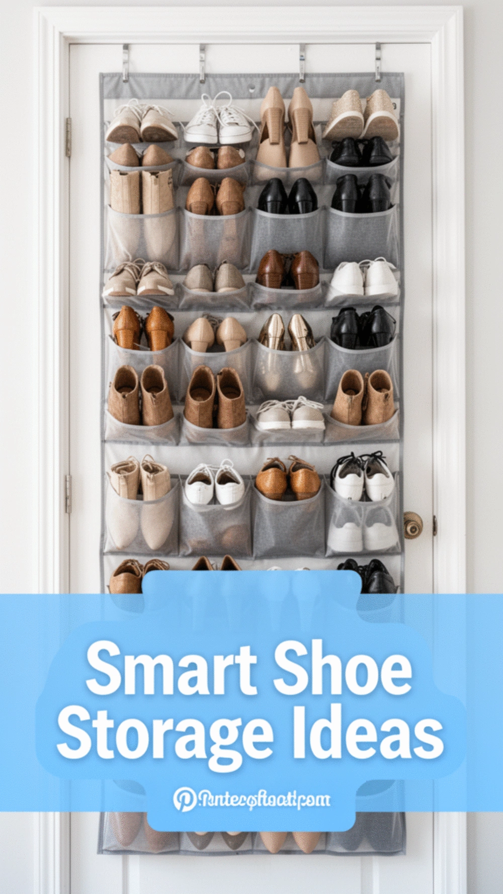 Maximize Entryway Space with Over-the-Door Shoe Organizers