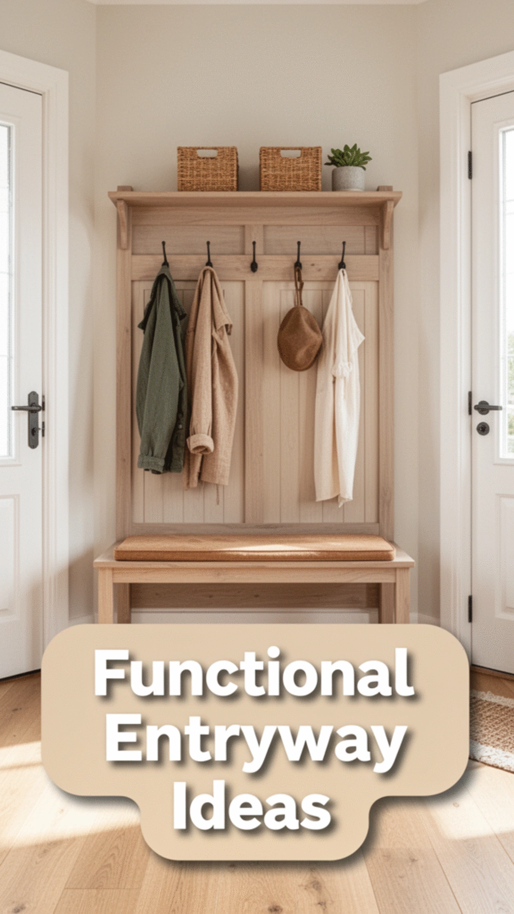 Functional Furniture for Your Entryway: Stylish and Practical Pieces