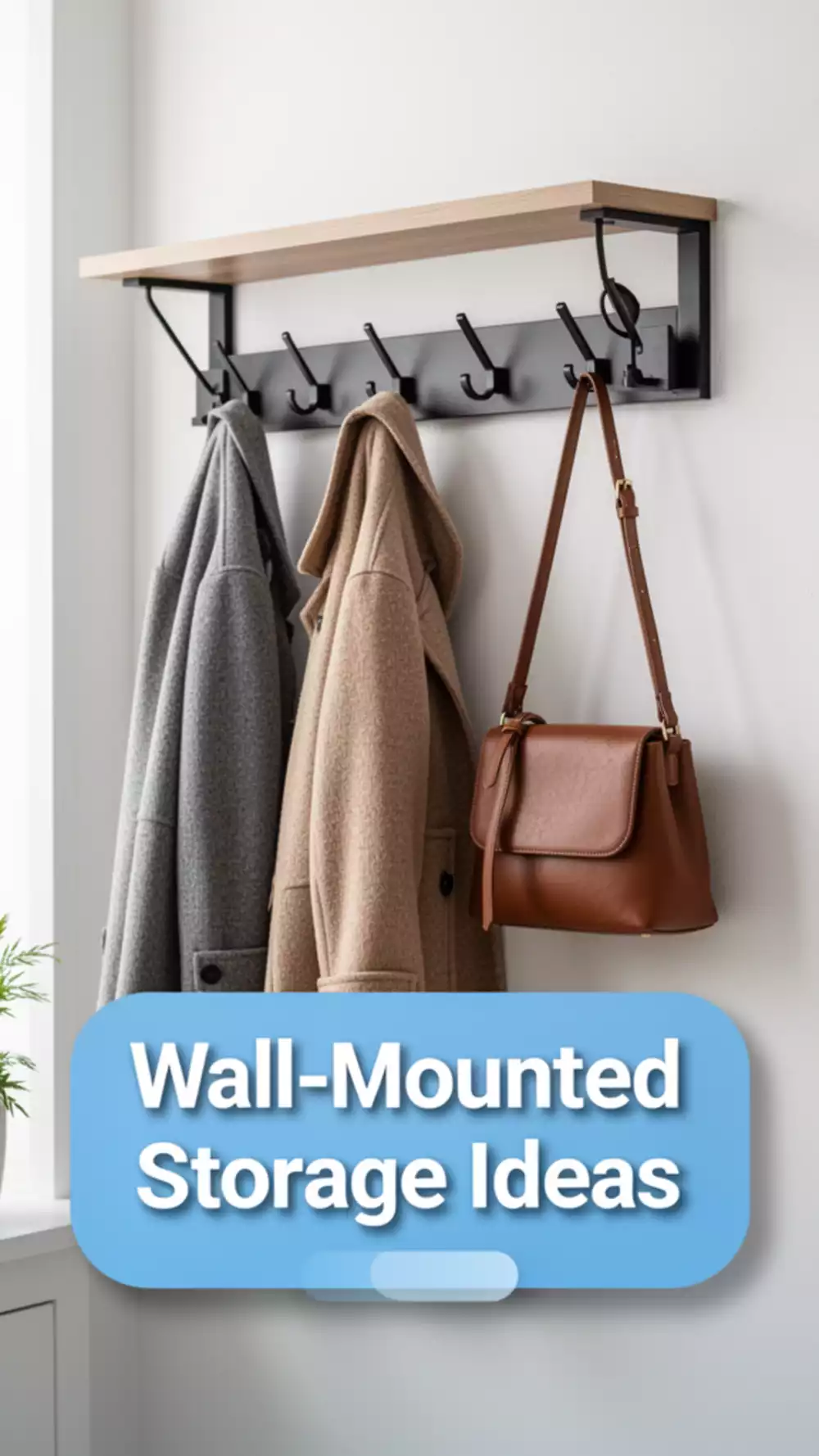 Creative Wall-Mounted Storage Solutions for Organized Entryways