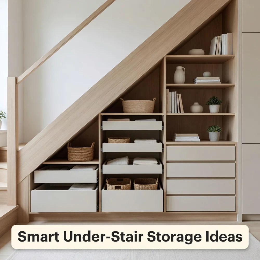 Smart Under-Stair Storage Ideas for Small Spaces
