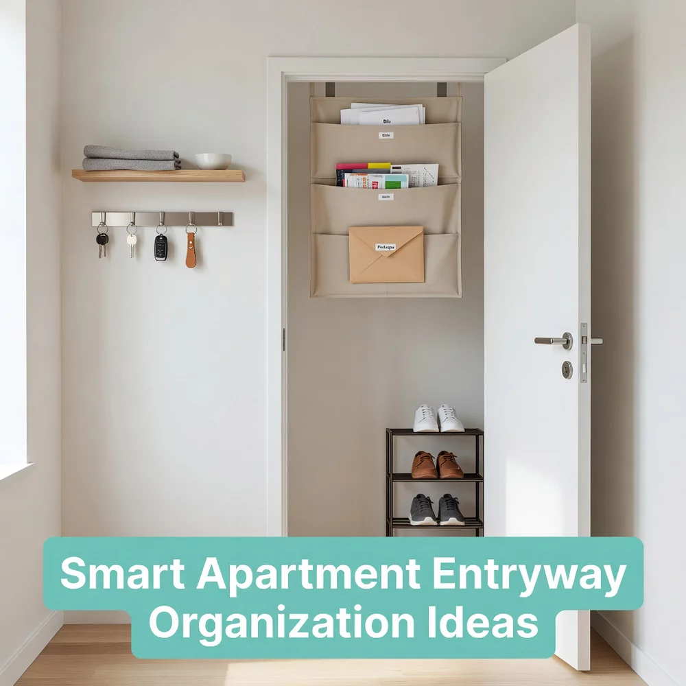Smart Apartment Entryway Organization Ideas for Space