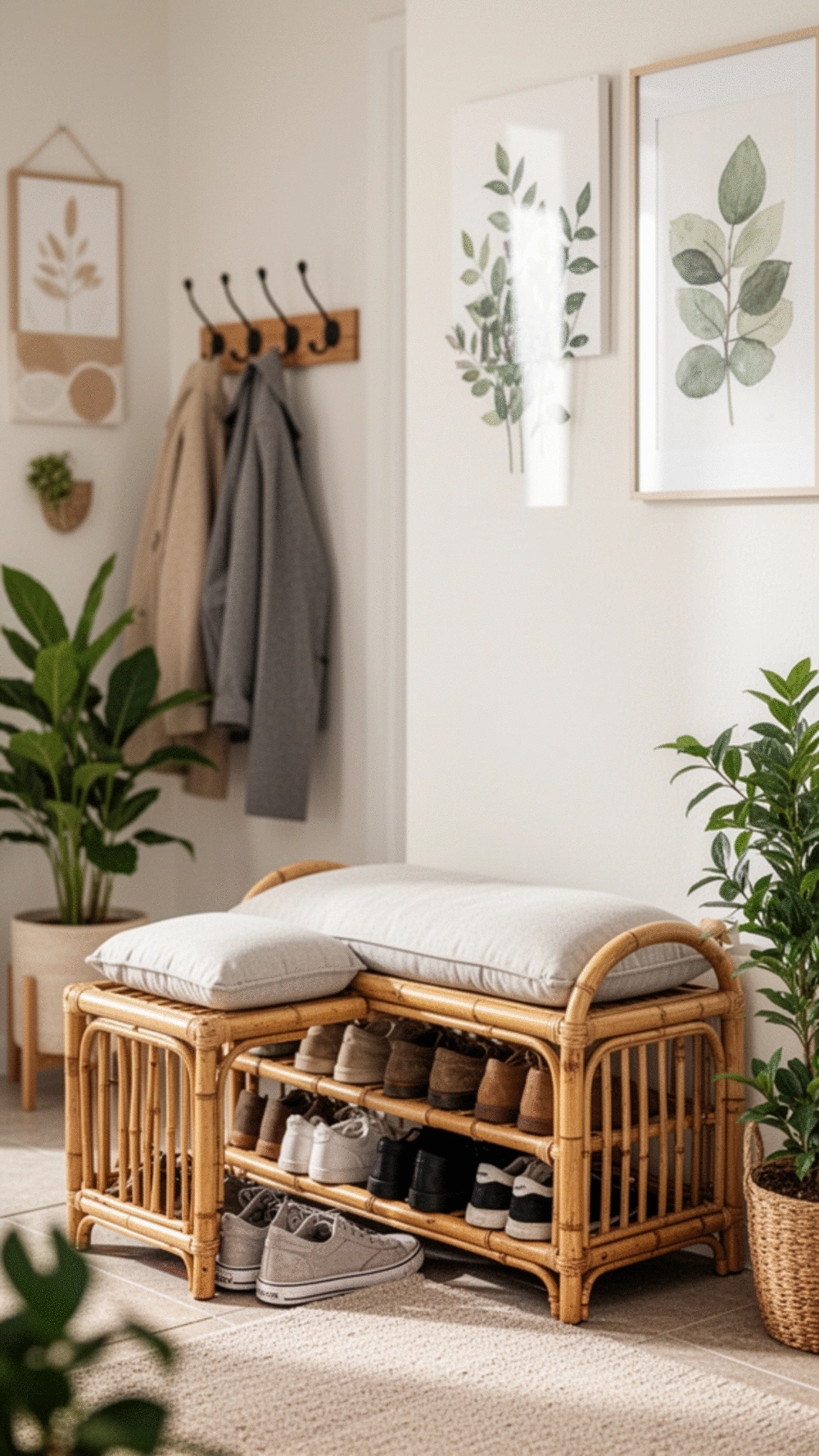 Stylish Multifunctional Entryway Benches to Organize Your Space