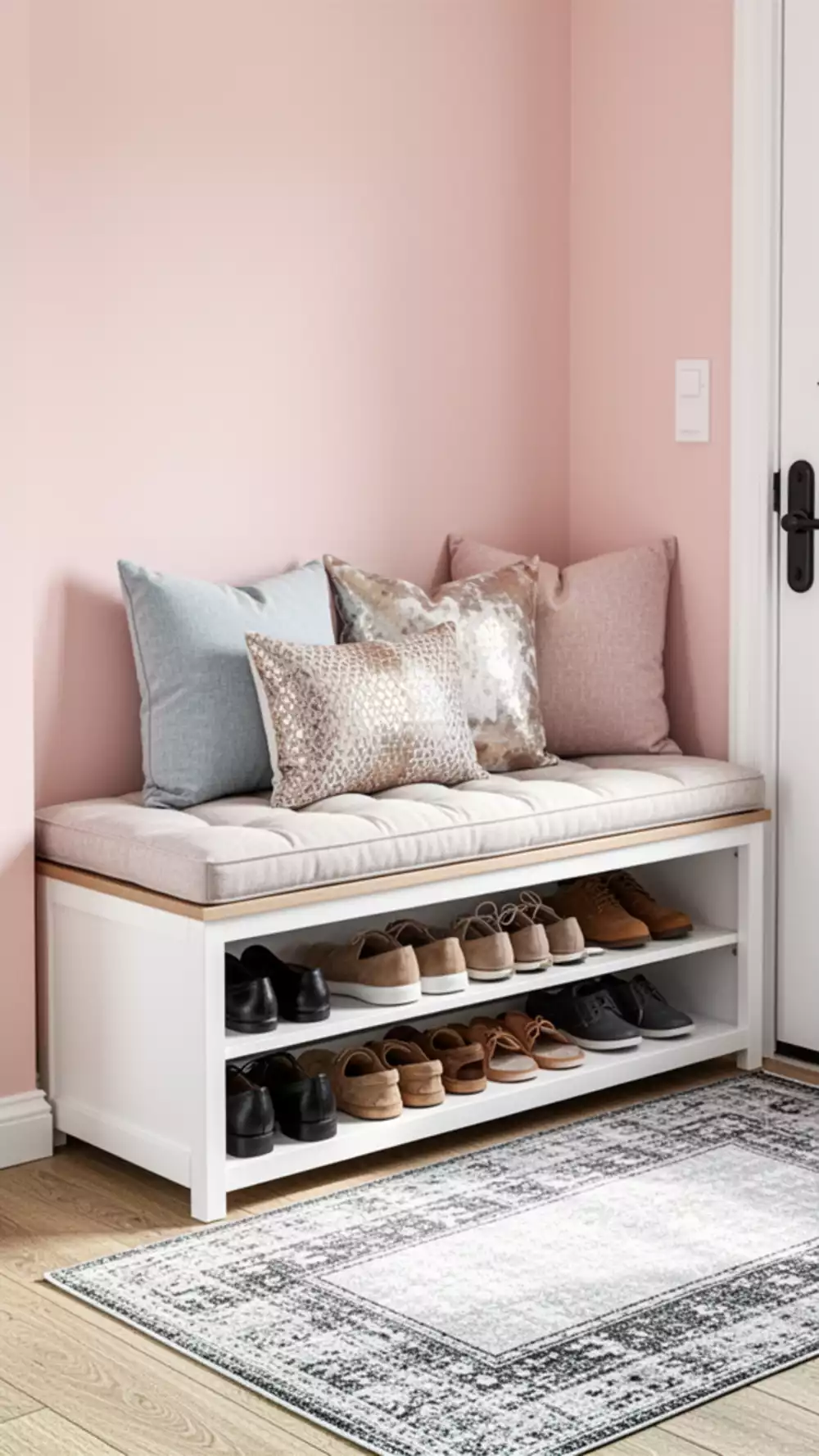 Stylish Multifunctional Storage Benches for Organized Entryways