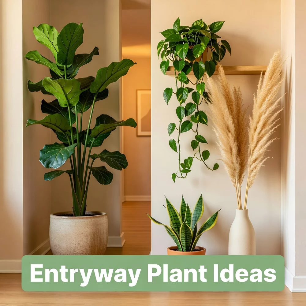 Entryway Plant Ideas for a Lively Hallway