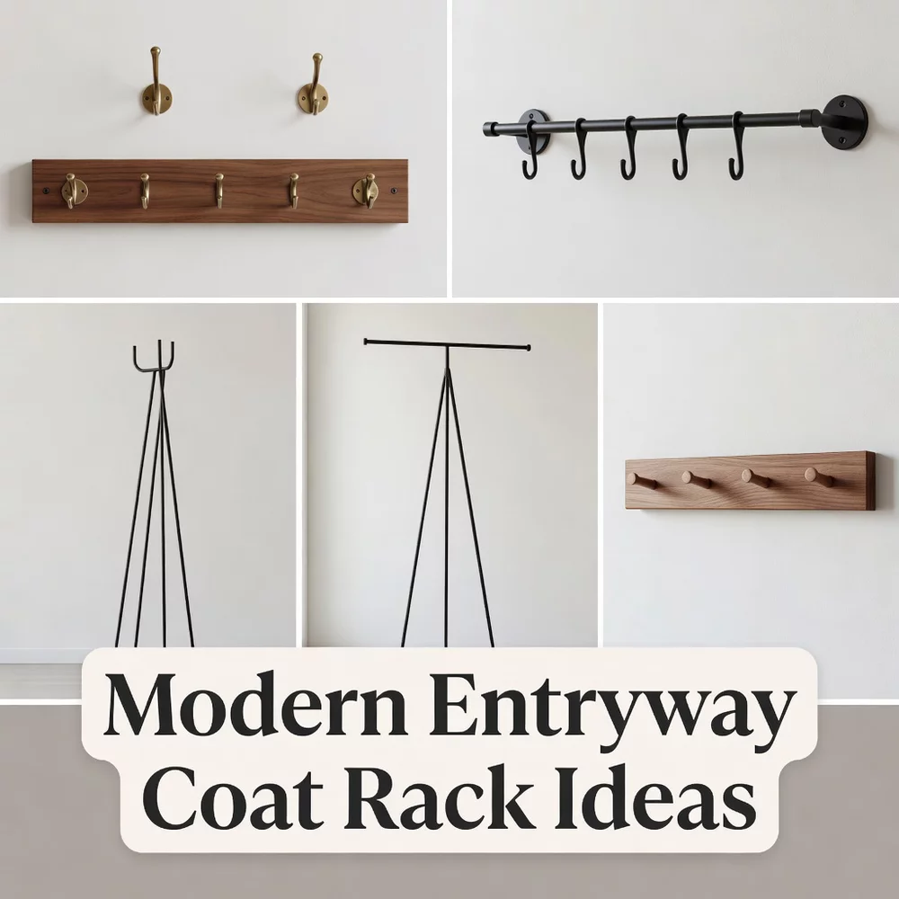Modern Entryway Coat Rack Ideas for Stylish Homes
