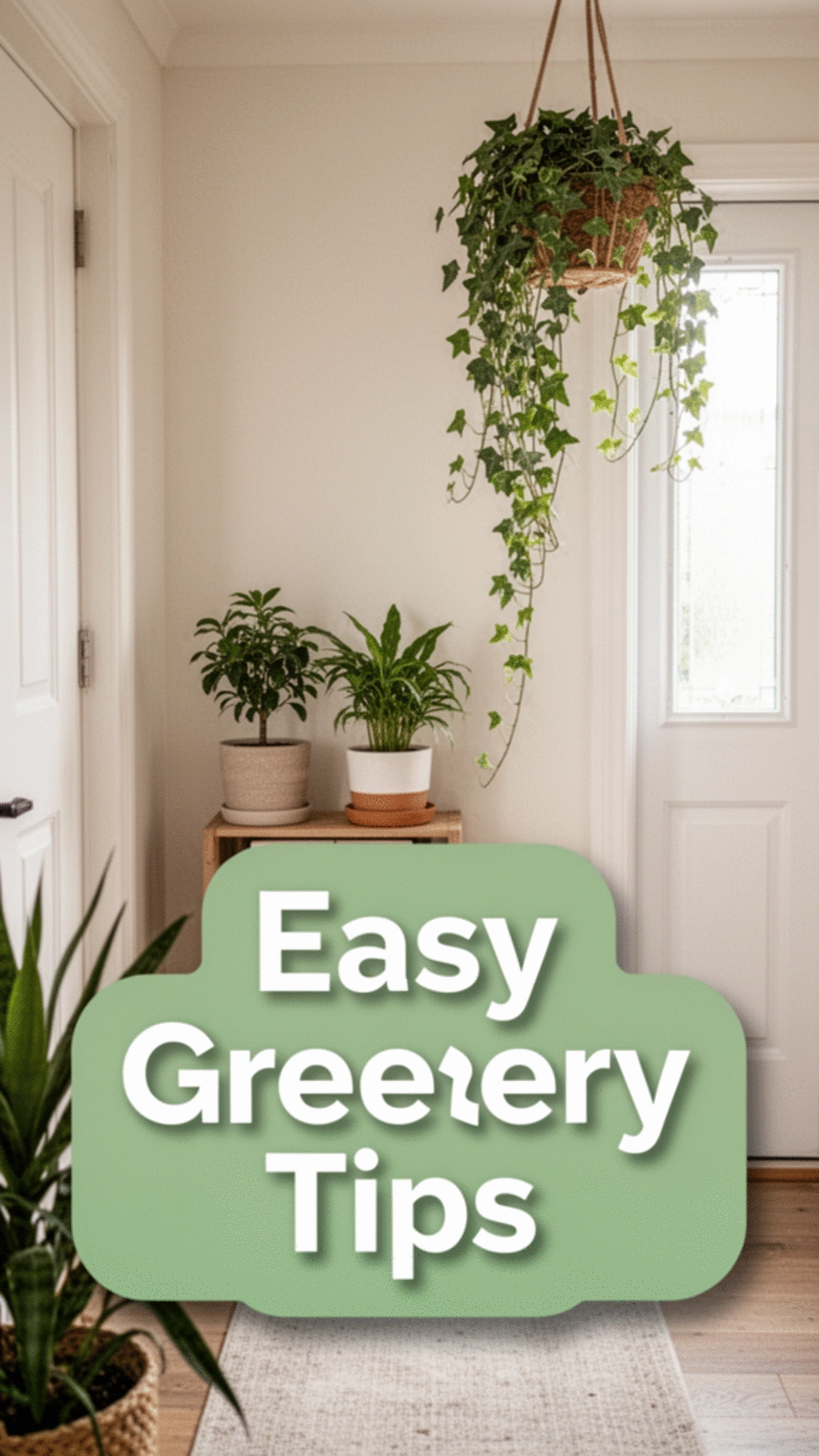 Add Freshness to Your Entryway with Greenery: Tips and Ideas