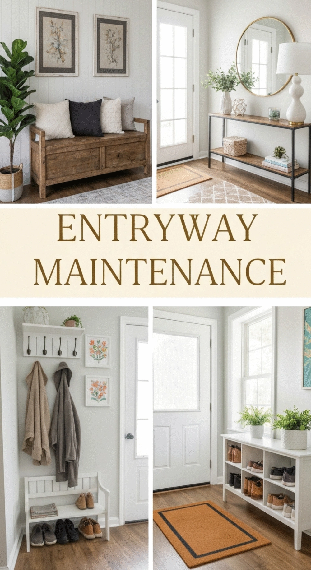 Entryway Maintenance Tips for a Long-Lasting Space