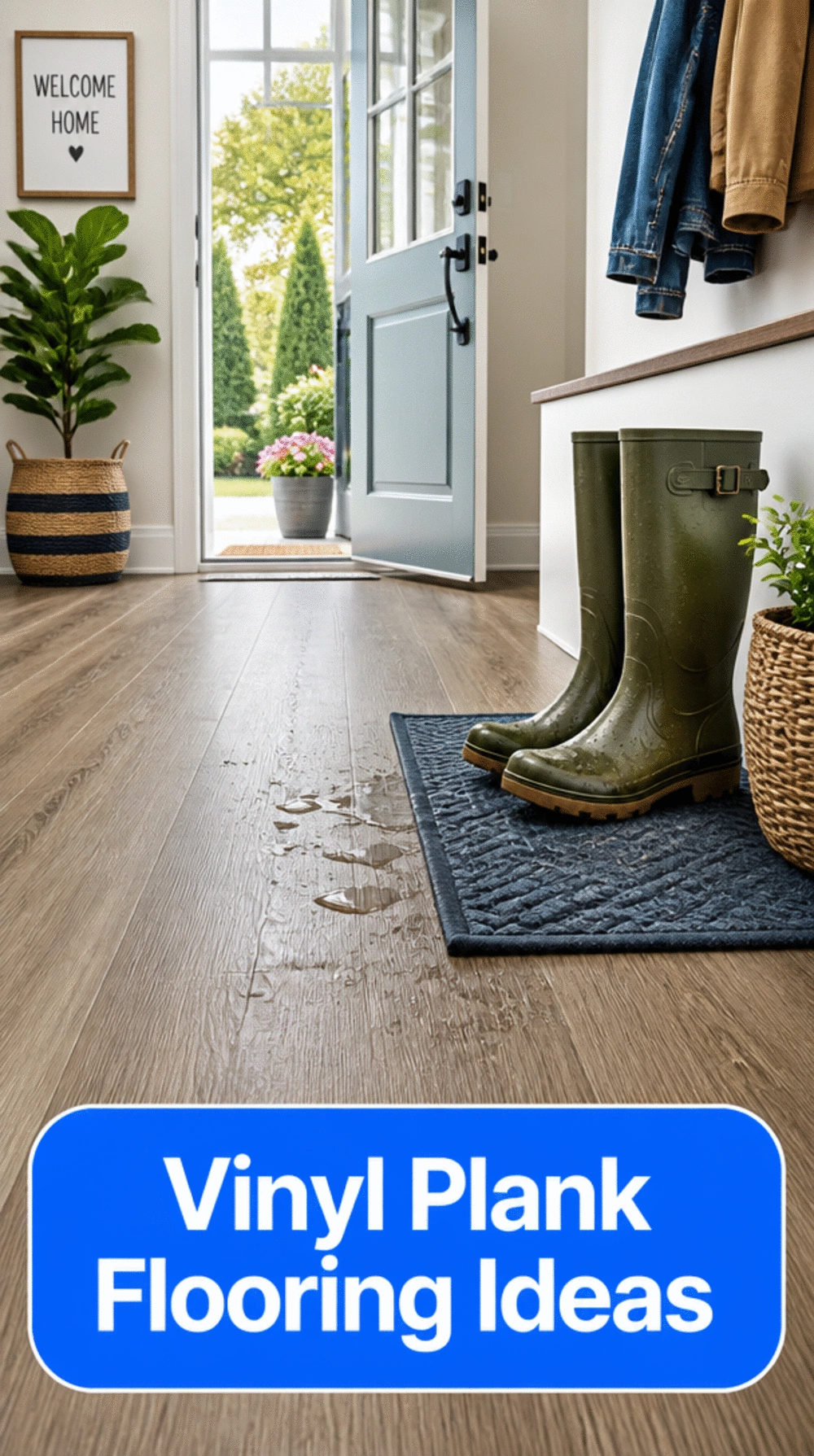 Entryway Vinyl Plank Flooring That Handles Wet Boots and Heavy Foot Traffic