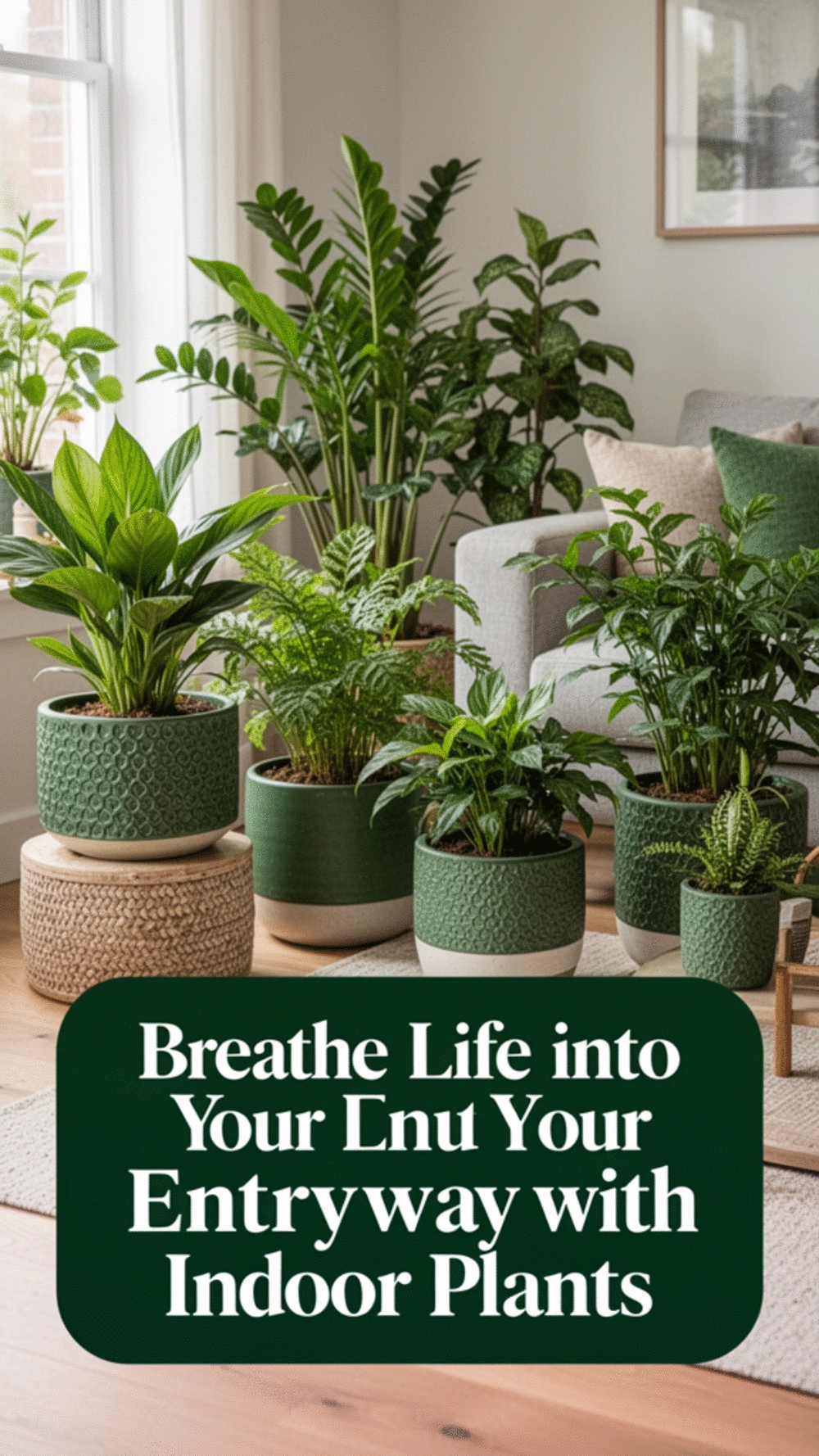 Enhance Your Entryway with Indoor Plants for a Fresh Look