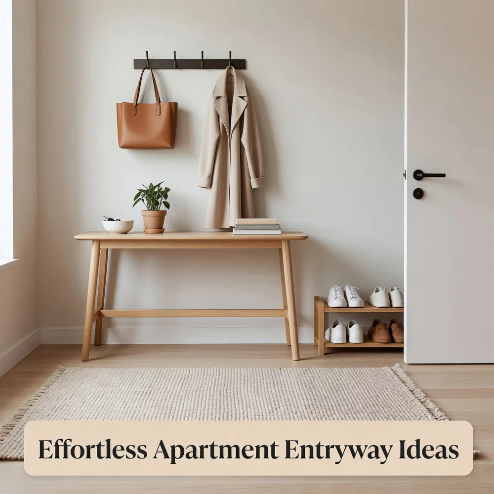 Effortless Apartment Entryway Ideas for Small Spaces