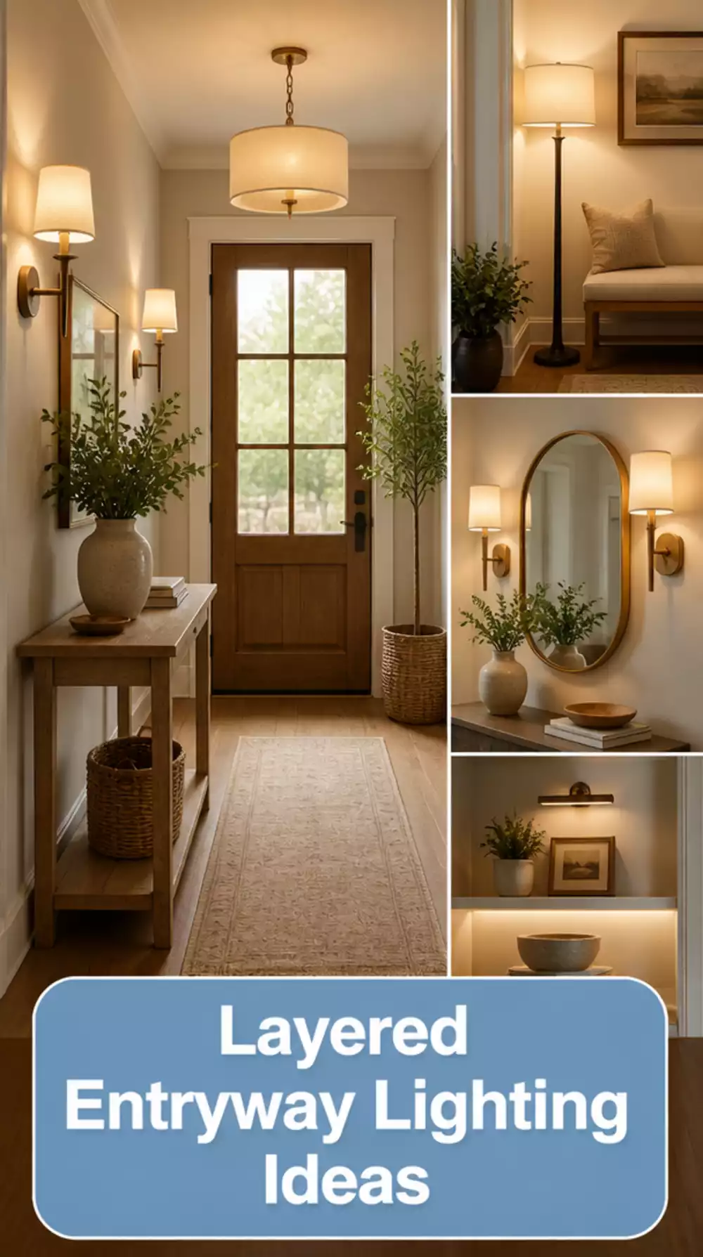 The Entryway Lighting Layering Trick Interior Designers Always Use