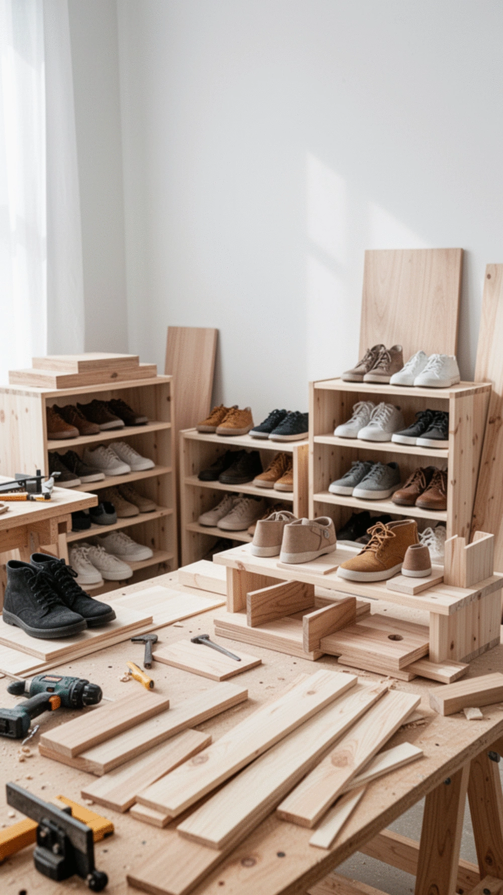 DIY Shoe Storage Ideas: 5 Creative and Custom Solutions for Your Entryway
