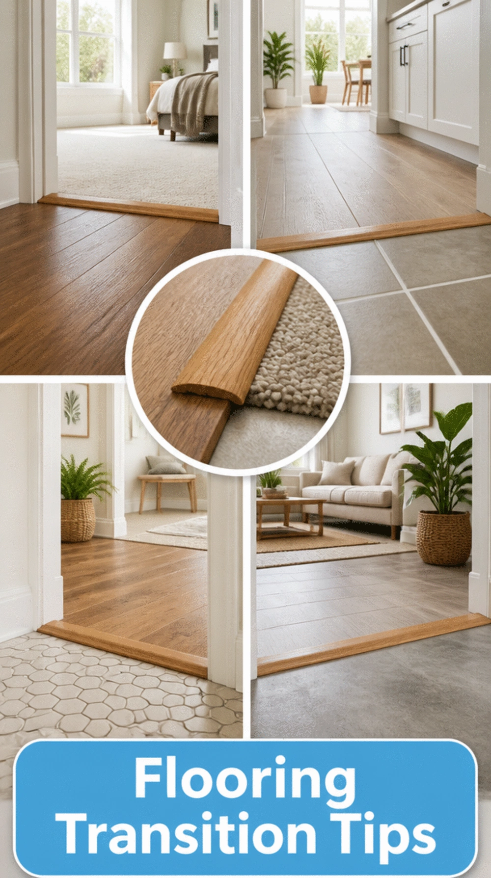 The Entryway Flooring Transition Trick That Makes Two Rooms Feel Connected