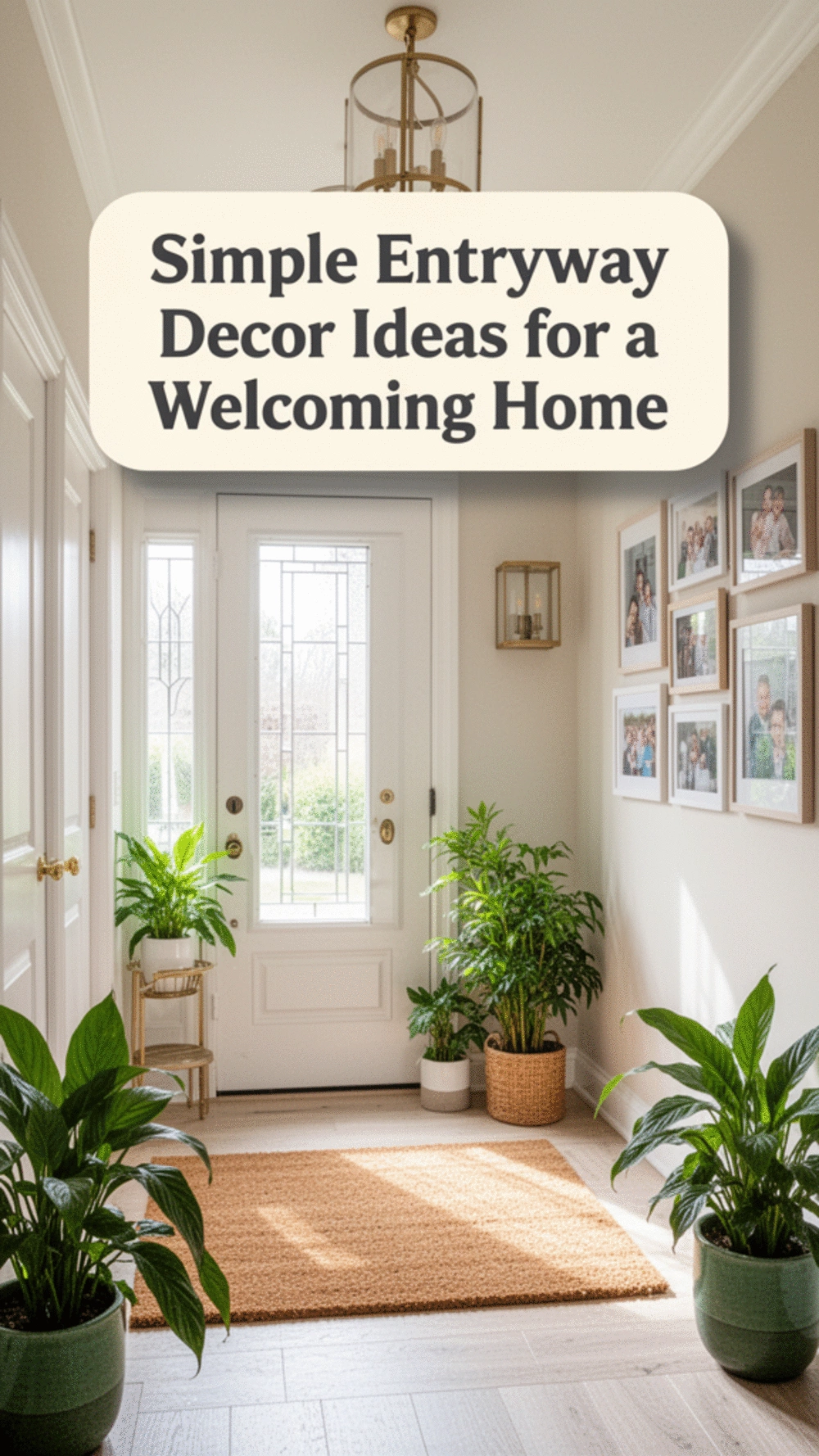 Simple Entryway Decor Ideas for a Welcoming Home