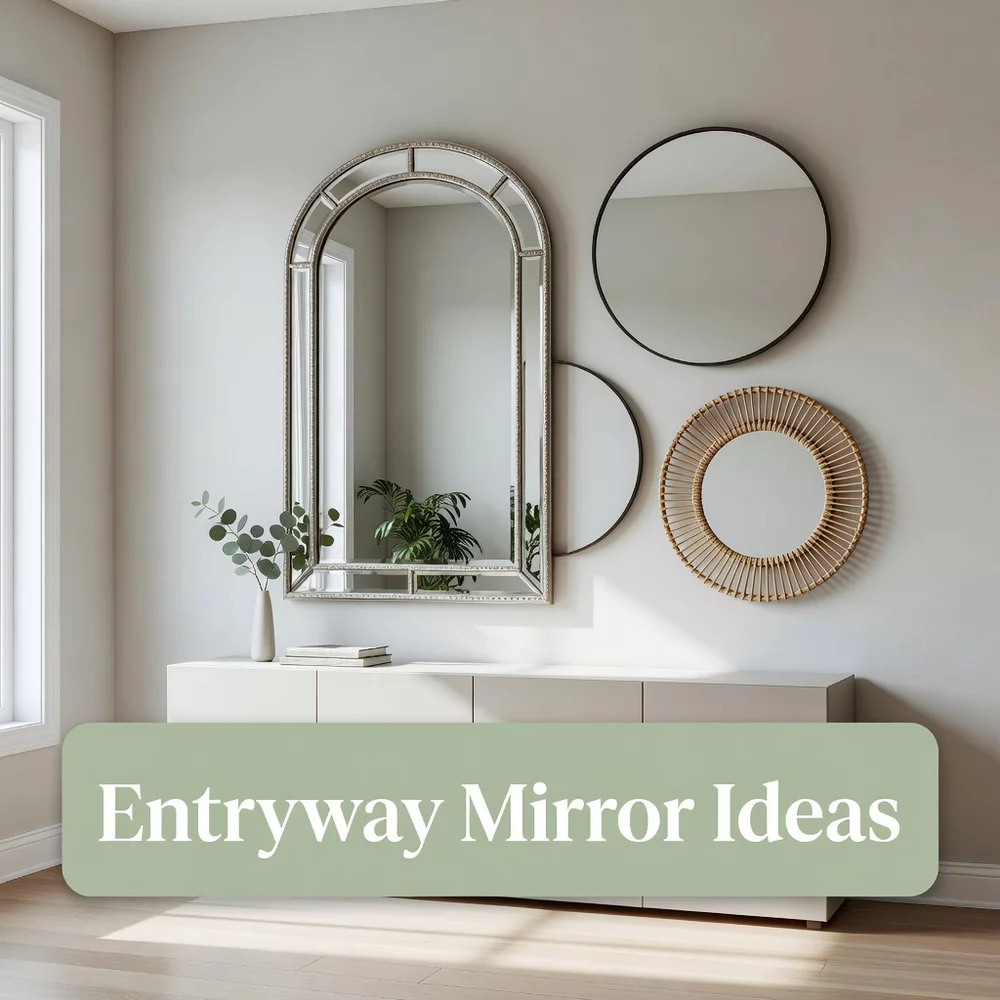 Entryway Mirror Ideas for a Spacious Hallway