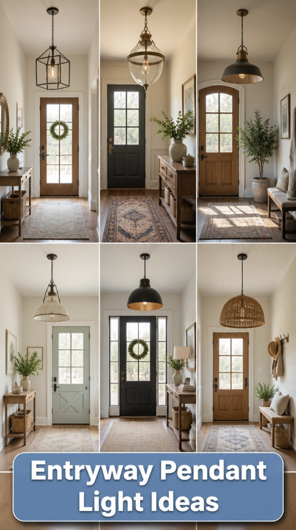 Entryway New Pendant Light Swap That Changes the Whole Mood for Under Thirty