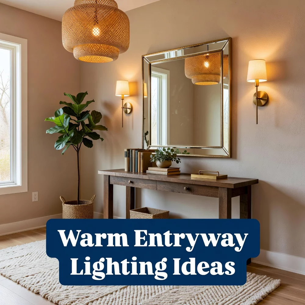 Warm Entryway Lighting Ideas for Cozy Atmosphere