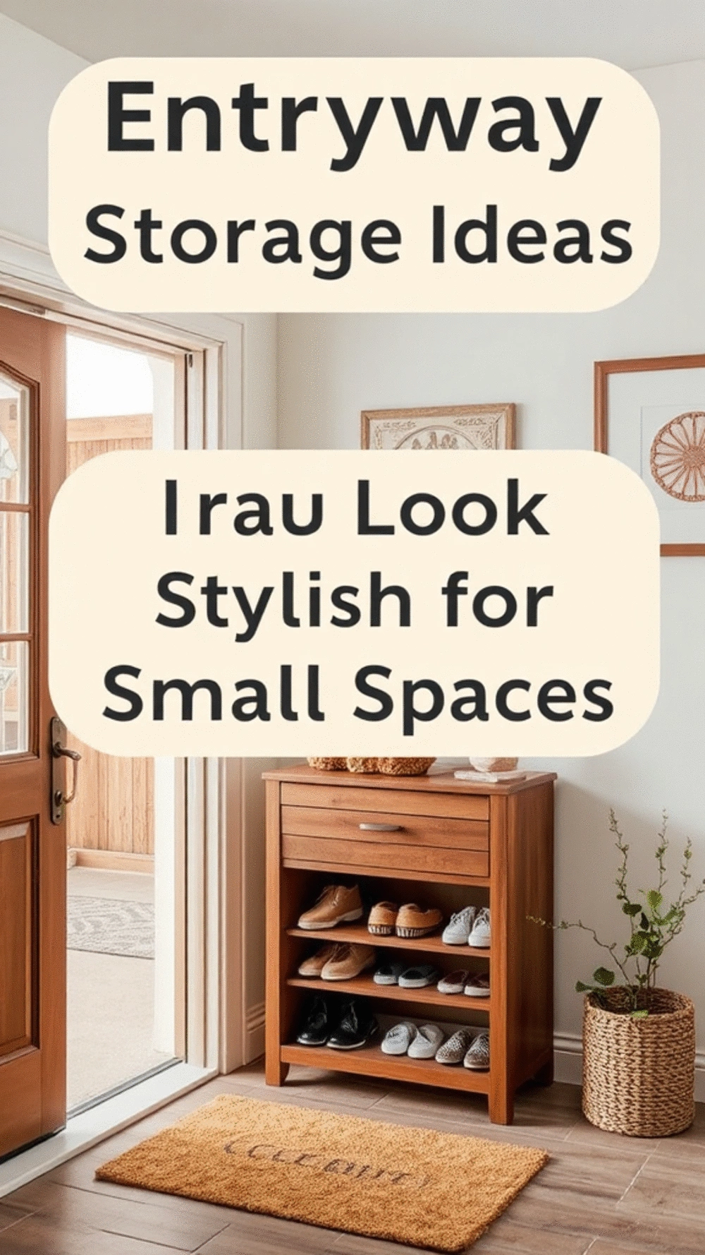 Entryway Storage Ideas That Look Stylish