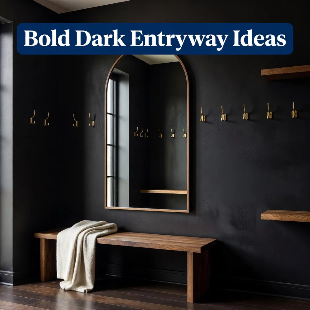 Bold Dark Entryway Ideas for Dramatic Spaces