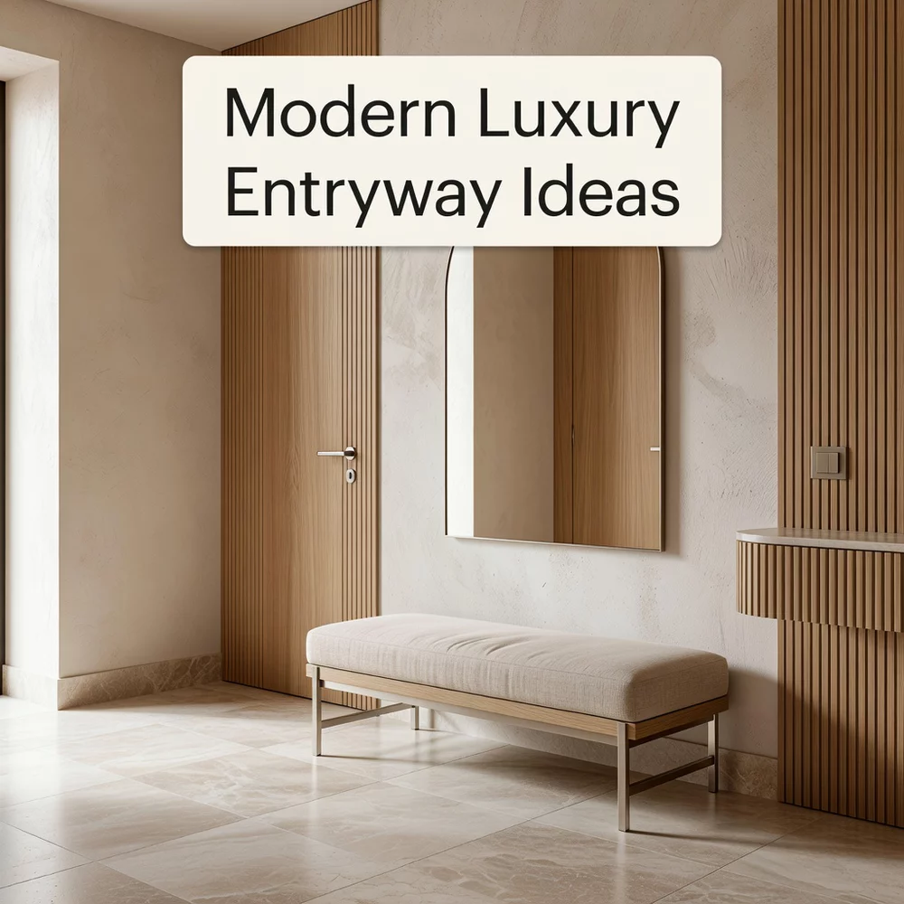 Modern Luxury Entryway Ideas for Elegant Spaces