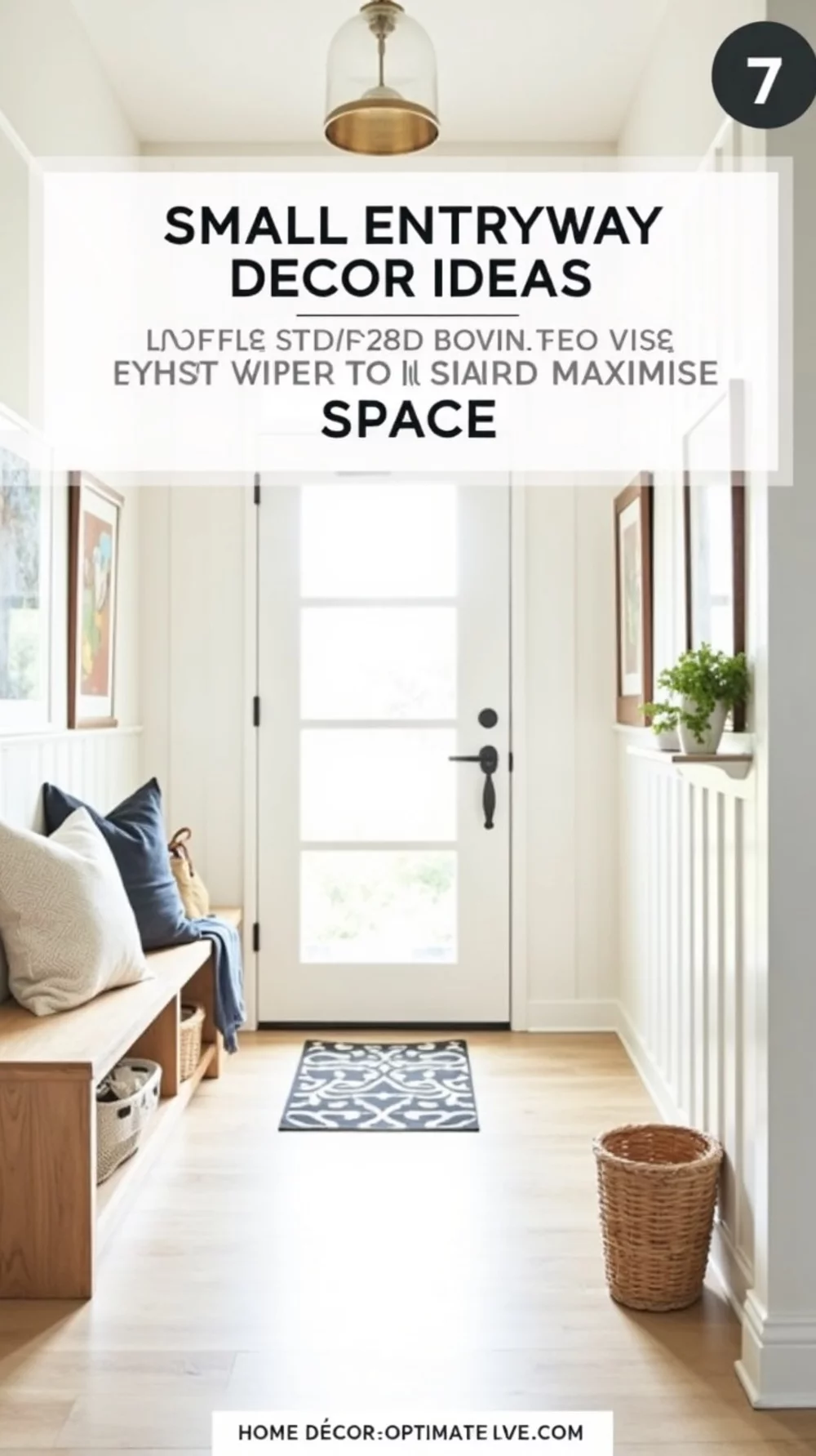 Small Entryway Decor Ideas That Maximize Space