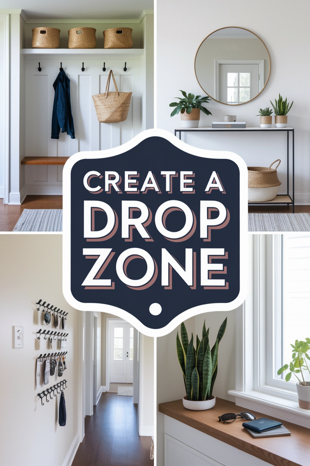Creating a Drop Zone for Daily Essentials