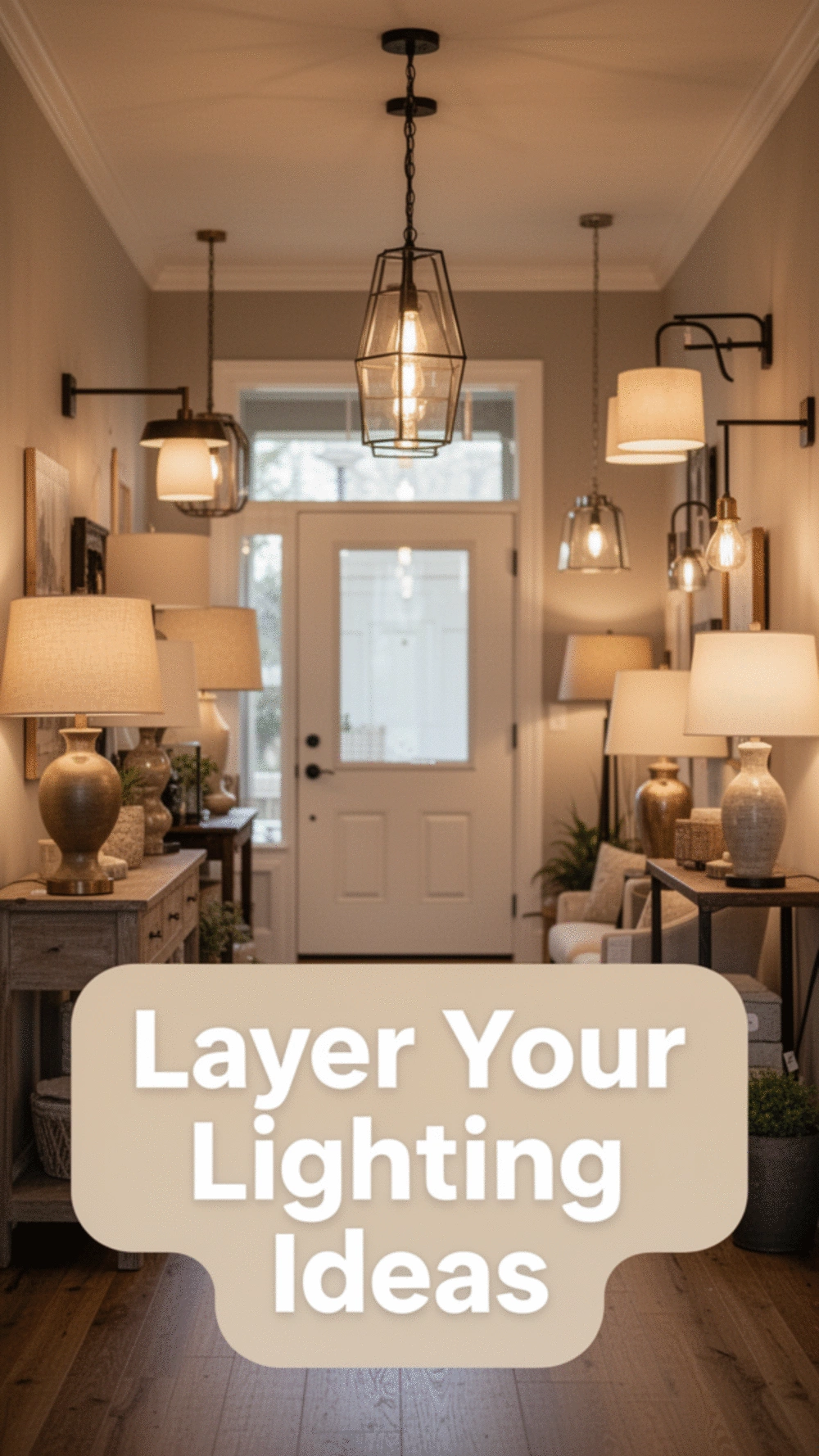 Layer Your Lighting for an Inviting Entryway Ambiance with Effective Tips