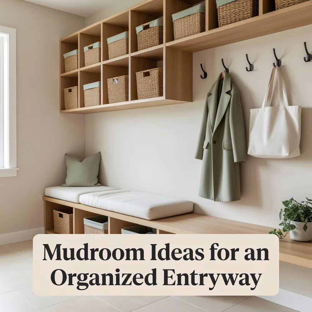 Mudroom Ideas for an Organized Entryway