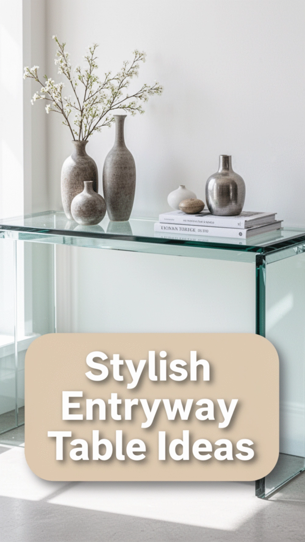 Stylish and Decorative Entryway Tables: 5 Must-Have Designs for Your Home