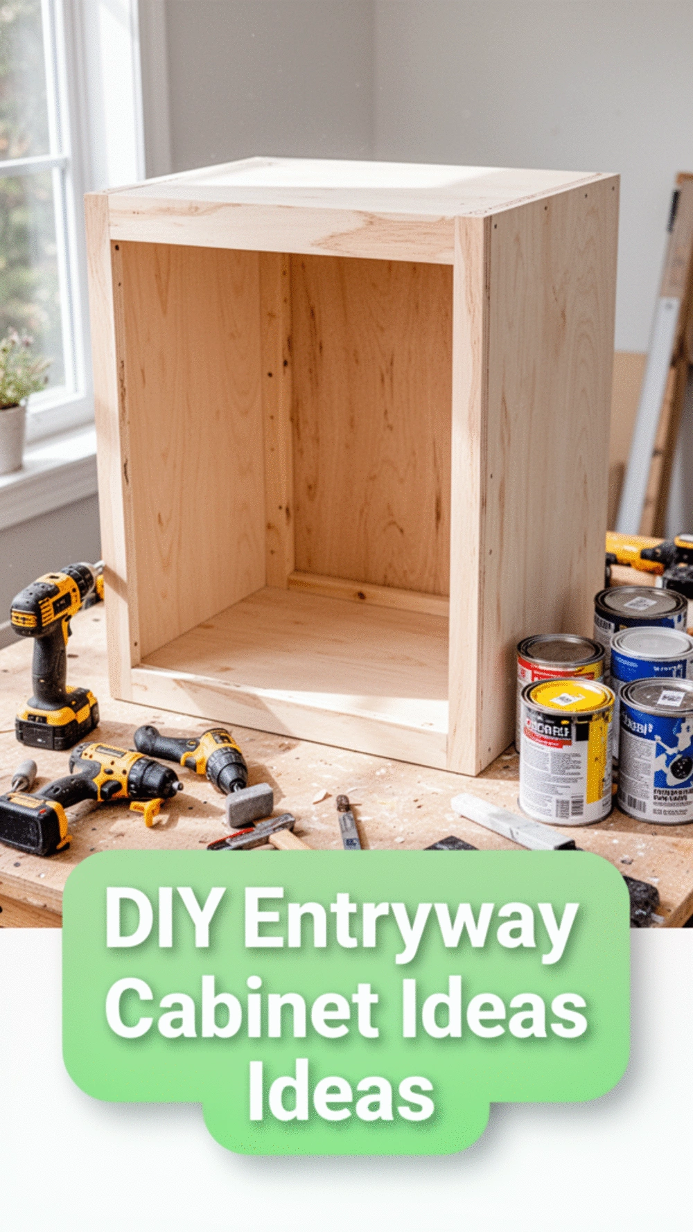 Creative DIY Entryway Cabinet Ideas: Personalize Your Space