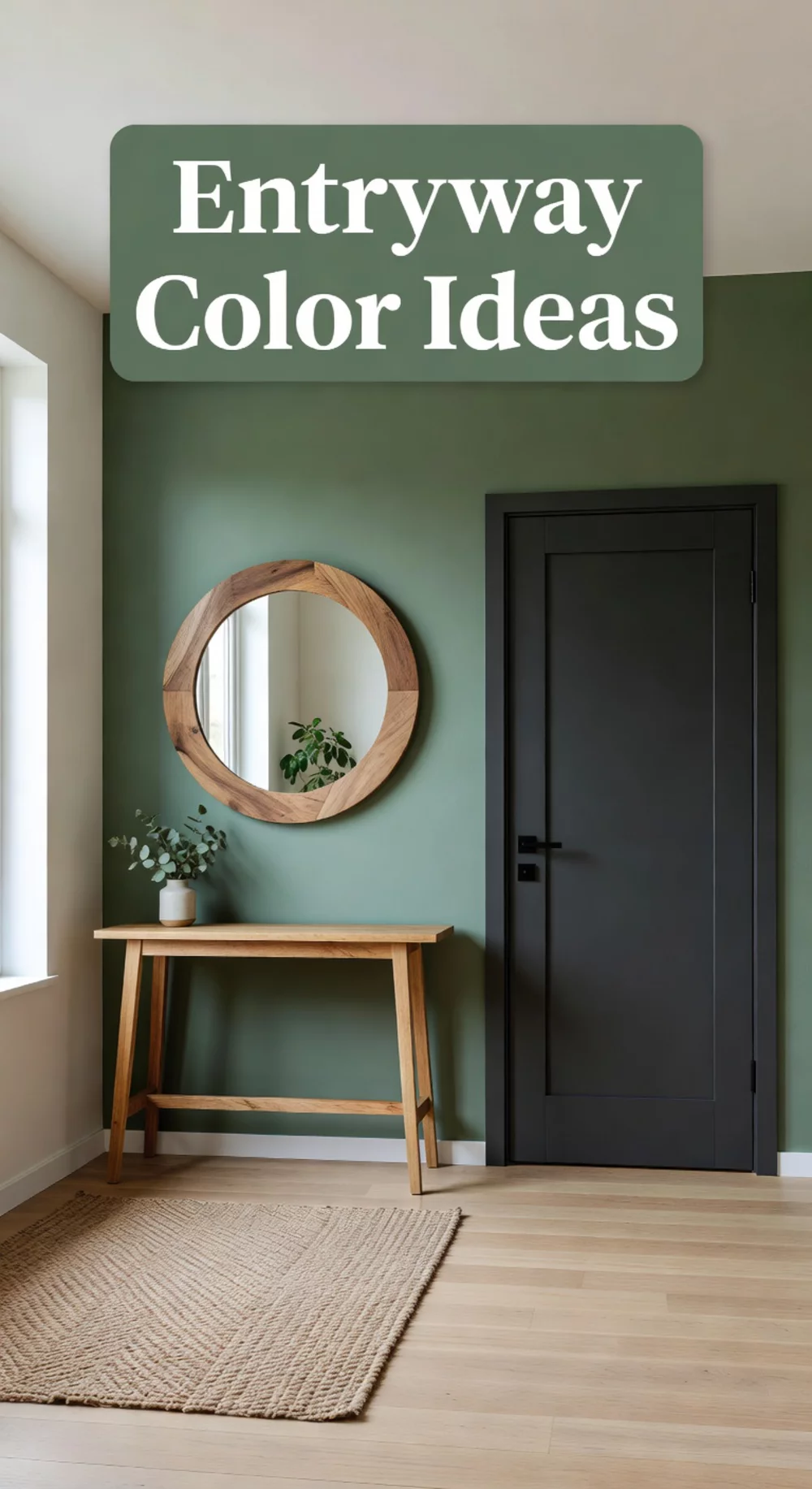 Entryway Color Ideas for a Welcoming Atmosphere
